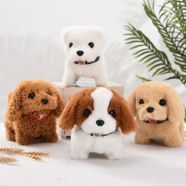 Funny Kids Animal Plush Toys Walking Dog