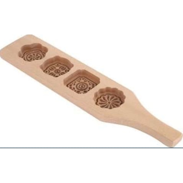 Cookie Shaper Model مطبعة كيك خشب