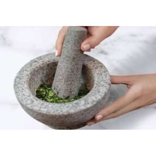 Stone Pestle Set  Large مدق رخام