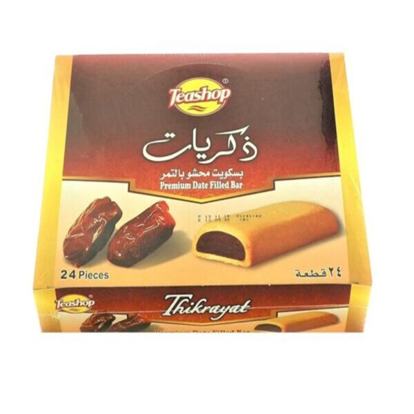 Teashop Date Filled Bar بسكويت ذكريات محشو بالتمر