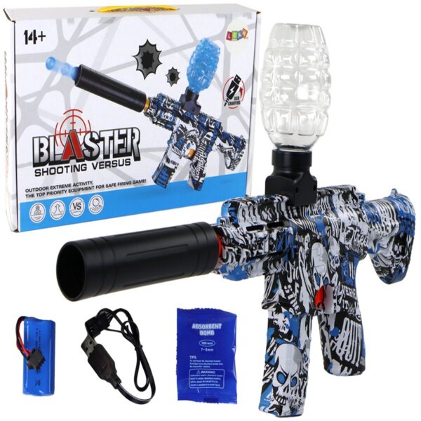 Pistol Weapon Water Rifle Blue Water Bullets | Toys